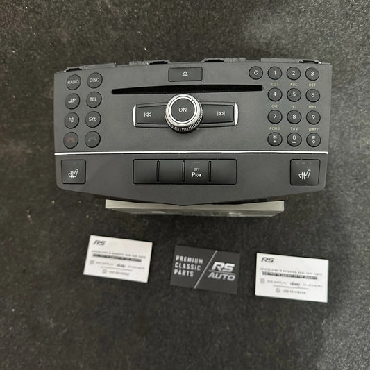Mercedes - Benz W204 C - Class Comand NTG 4.0 Navigation Radio Head Unit - A2049069801 - RS Auto Parts