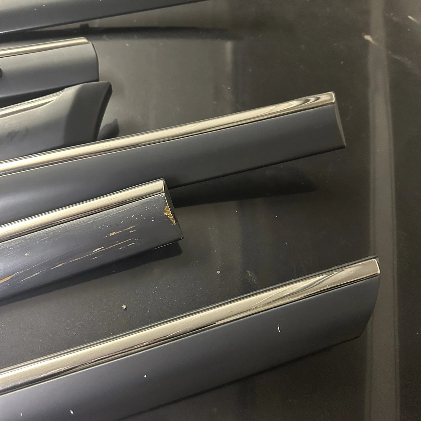 Mercedes-Benz W202 C-Class Elegance Full Exterior Door Moulding Set - 6 Pieces