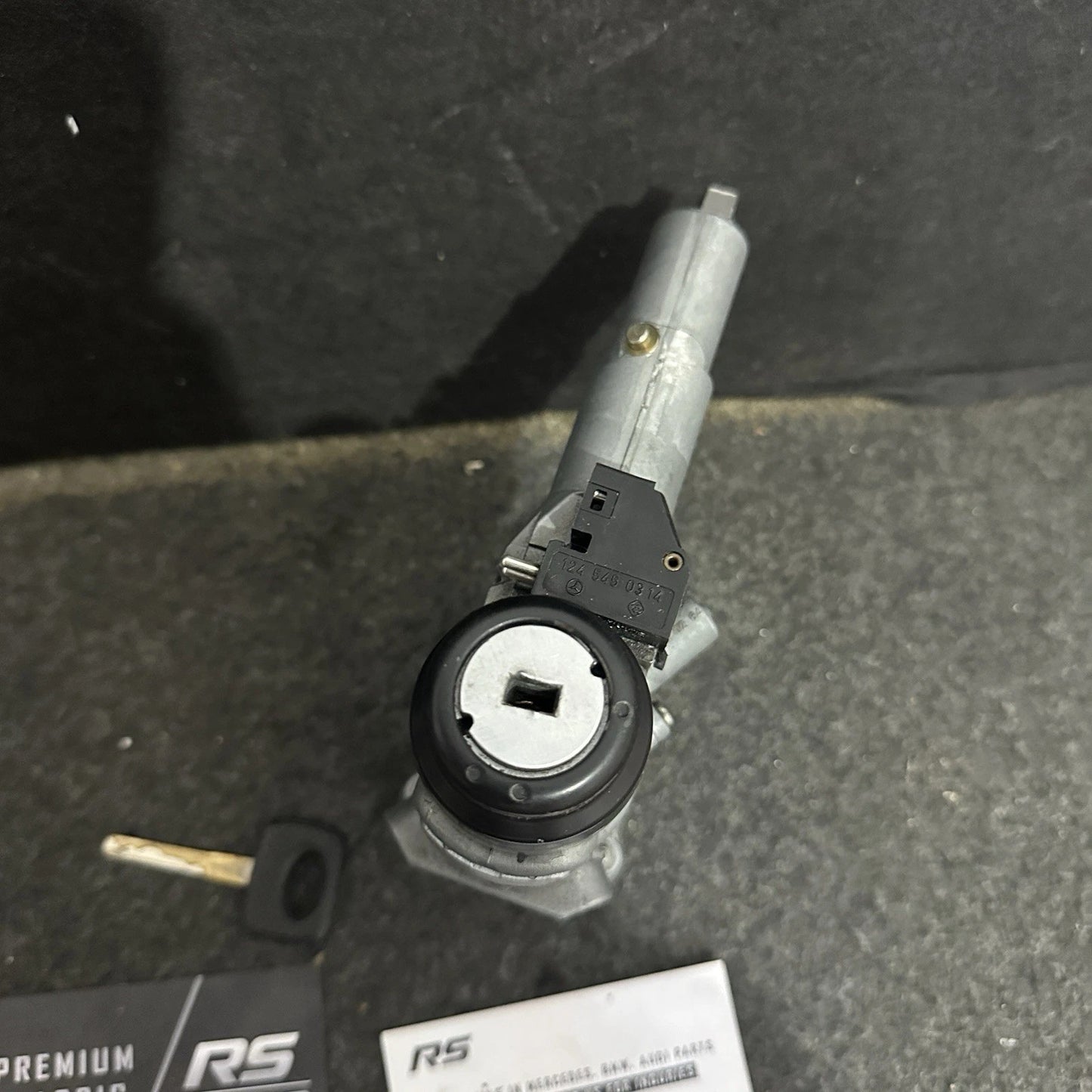 Mercedes-Benz W124 E-Class Ignition Barrel Lock with Key - A1245450114