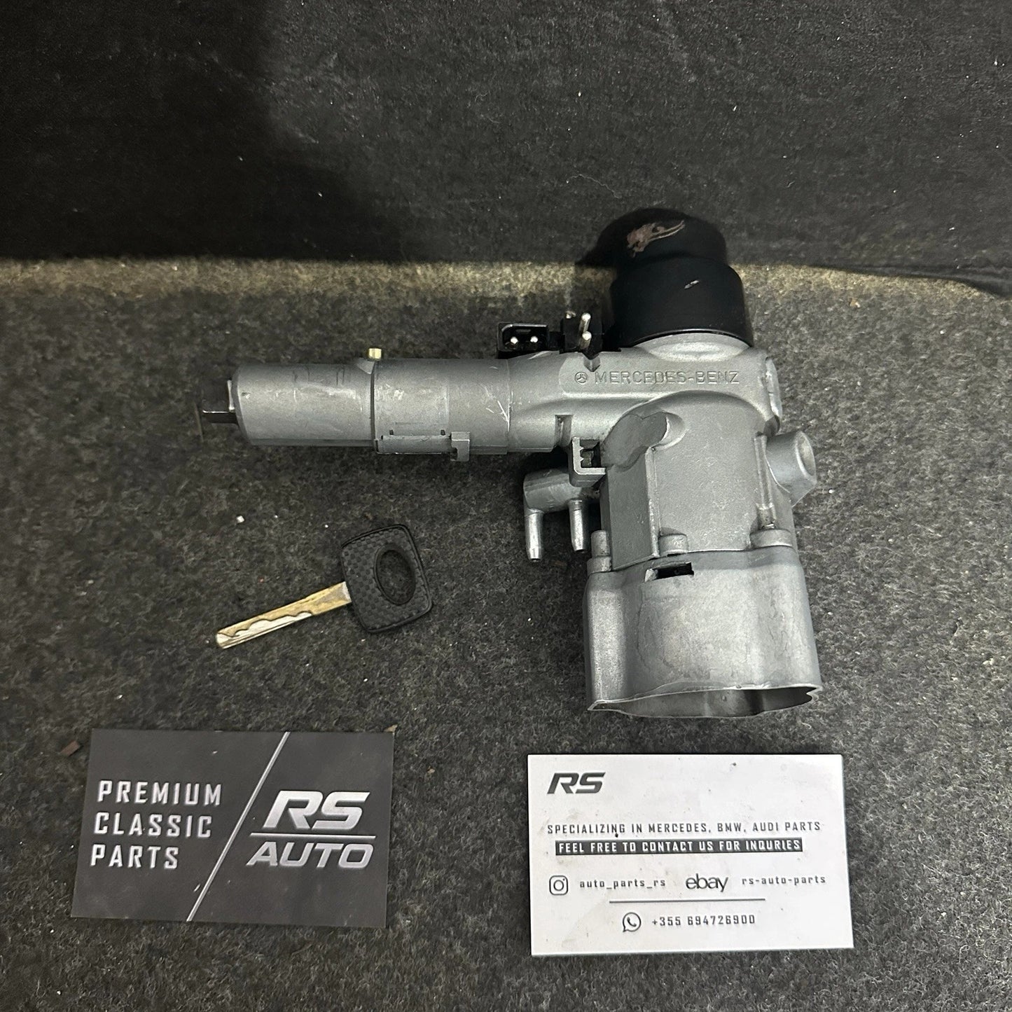 Mercedes-Benz W124 E-Class Ignition Barrel Lock with Key - A1245450114