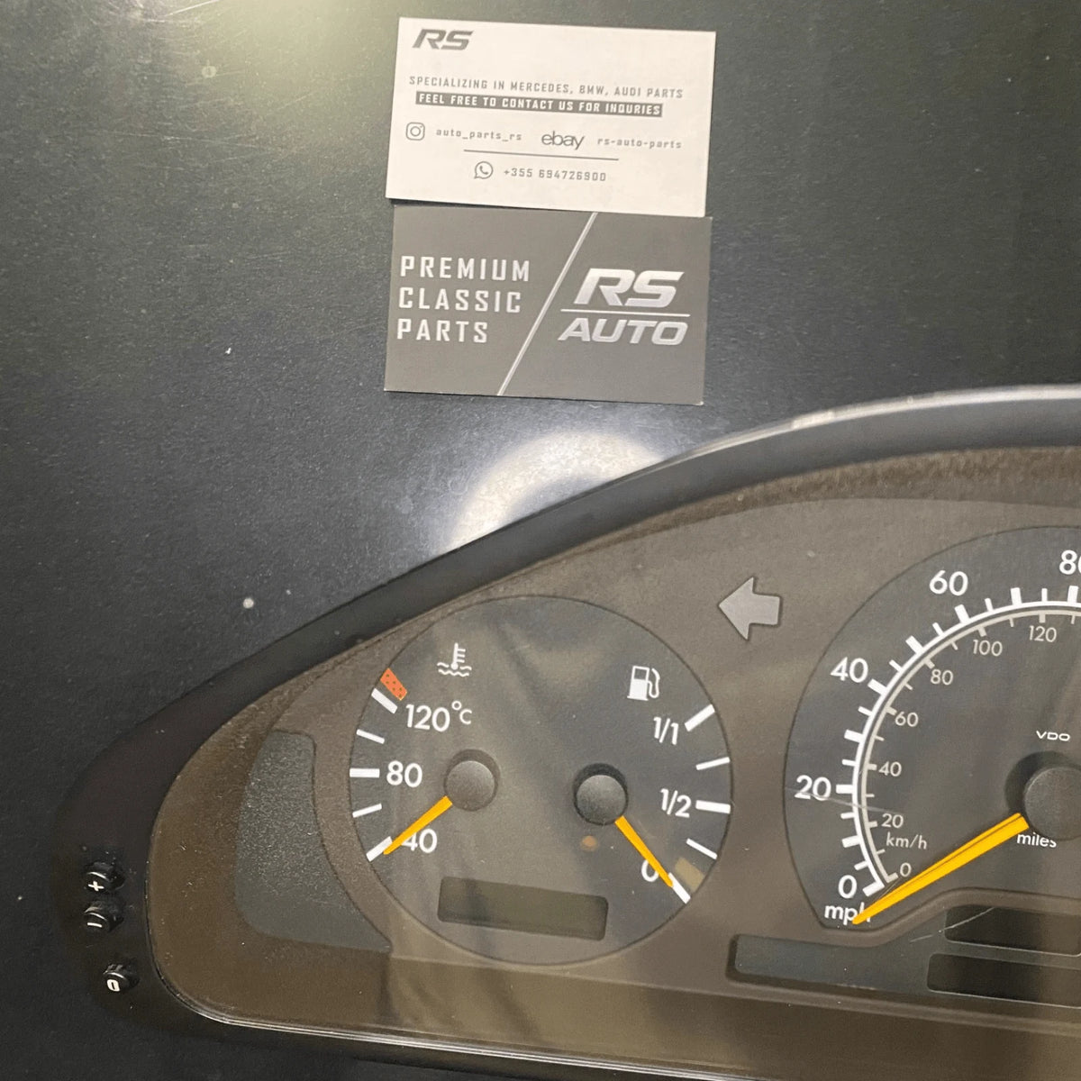 Mercedes-Benz W202 C-Class facelift instrument cluster, MPH, A2025402448