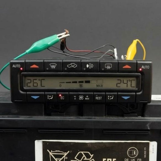 Mercedes-Benz W210 E-Class Digital Climate Control Unit, A2108303285, Dual-Zone AC Heater Module Celsius.