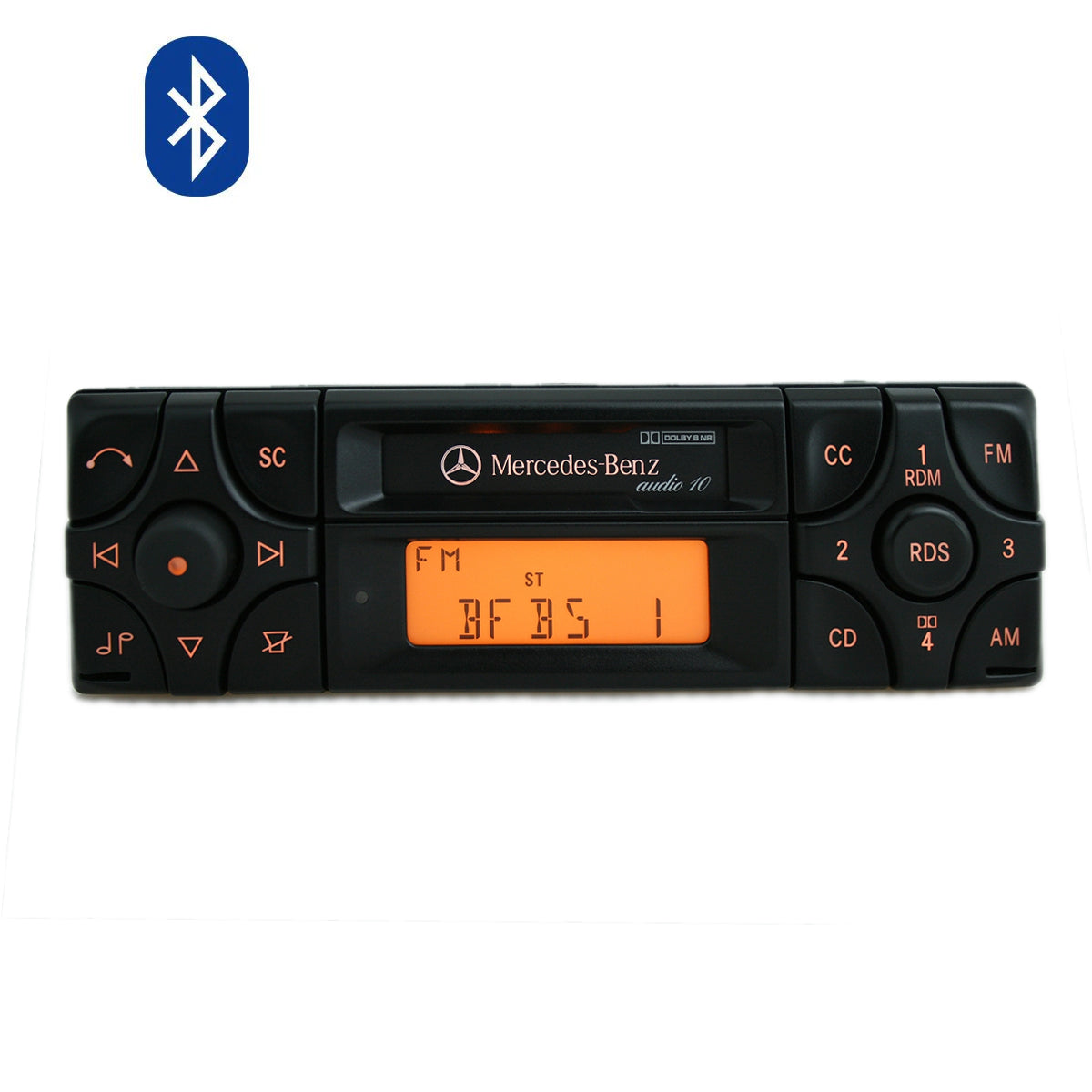 Mercedes-Benz Audio 10 Becker BE3100 Radio - Bluetooth Audio Retrofit