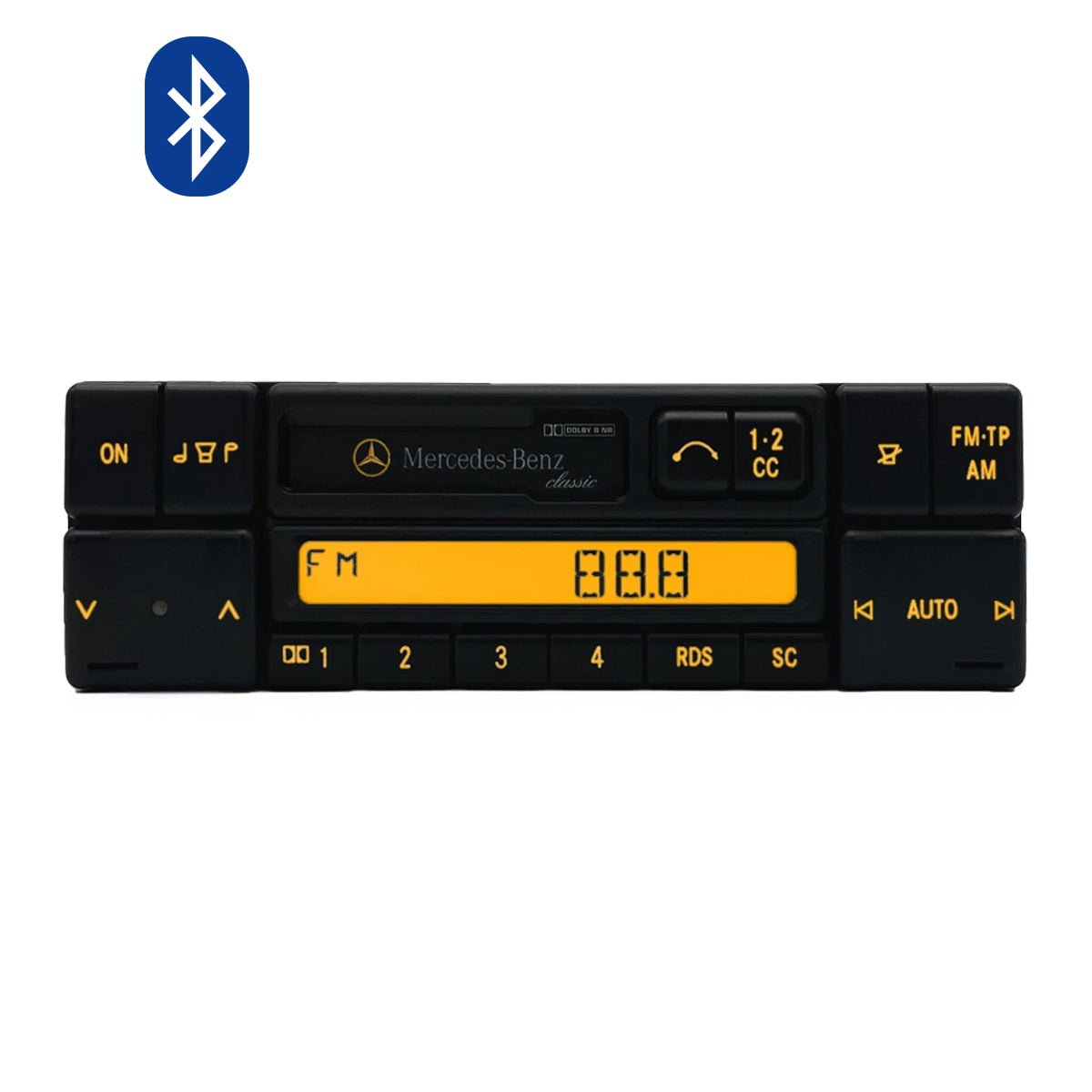 Mercedes - Benz Classic Becker BE2010 Radio - Bluetooth Audio Retrofit - RS Auto Parts