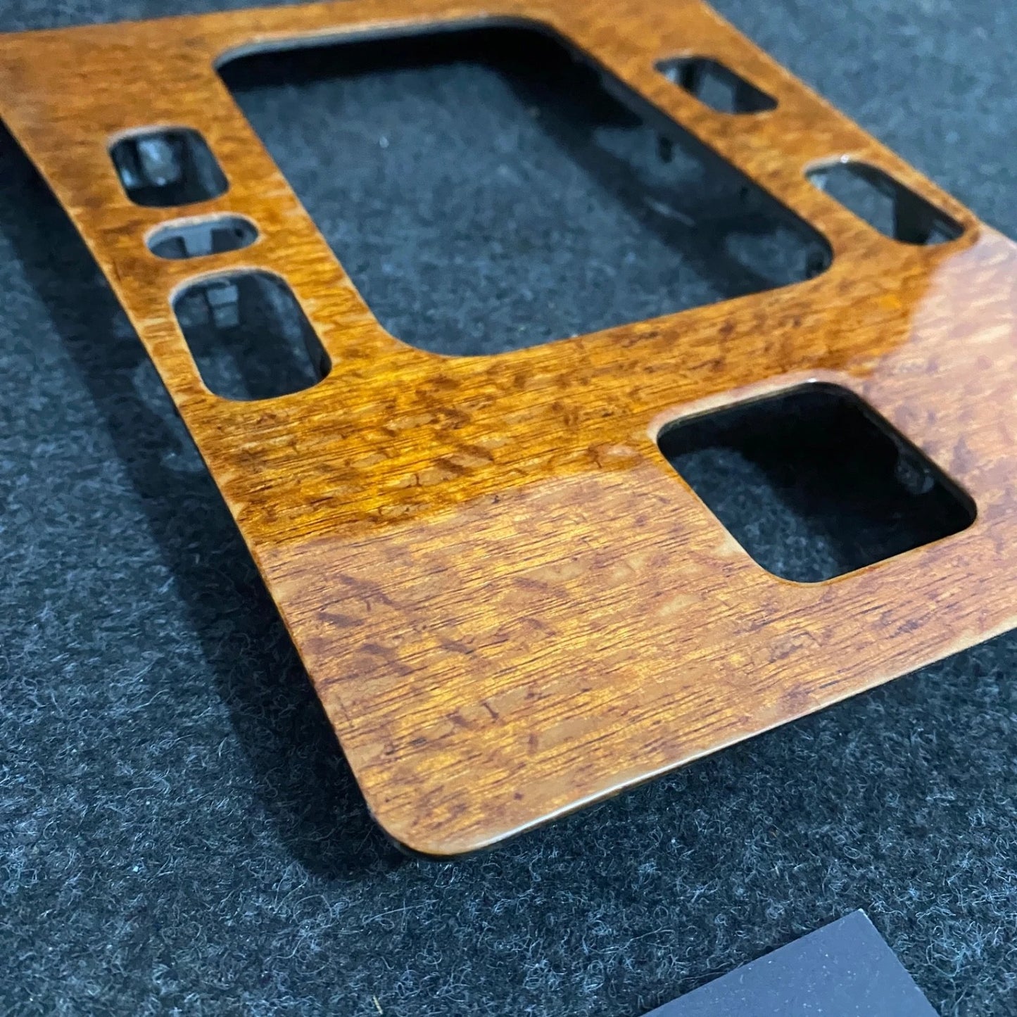 Mercedes-Benz W210 E-Class Classic Line Center Console Shifter Trim - Platane Wood - RS Auto Parts