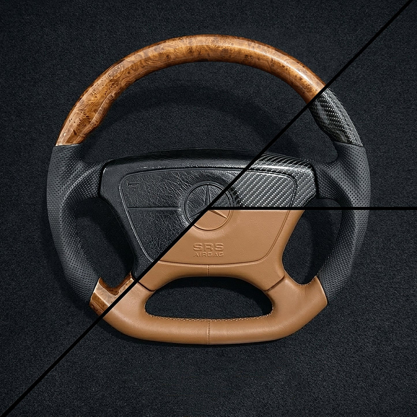 Mercedes-Benz W140 Bespoke Steering Wheel Builder