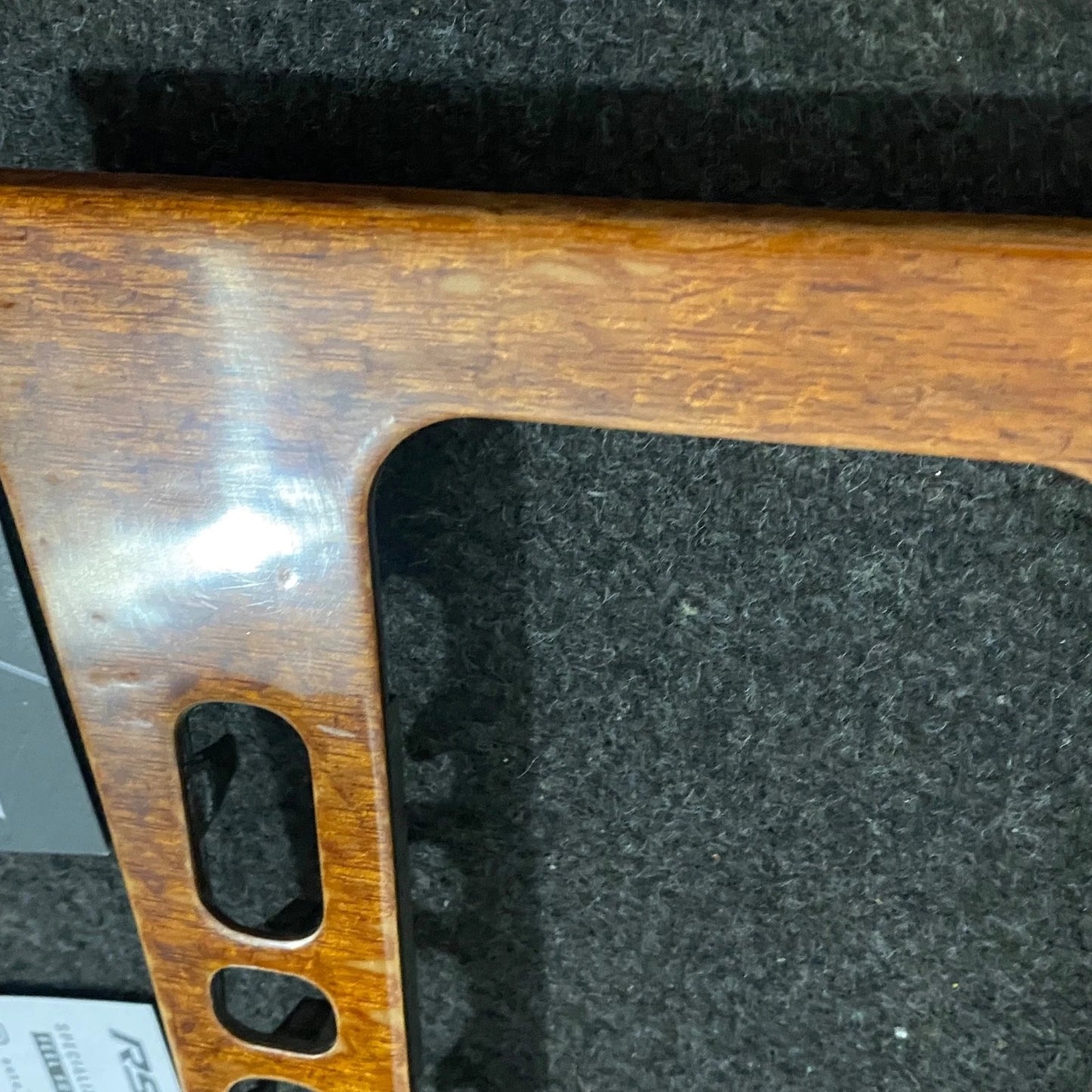 Mercedes-Benz W210 E-Class Classic Line Center Console Shifter Trim - Platane Wood - RS Auto Parts